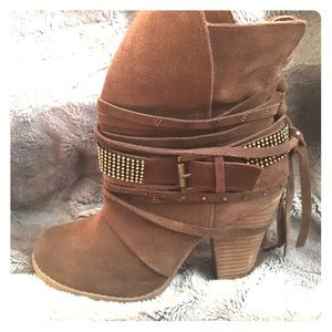 Naughty monkey high heel cowboy boots